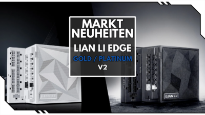 Lian Li EDGE V2: Neue Netzteile mit L-Design, Hub und bis zu 1.350 Watt