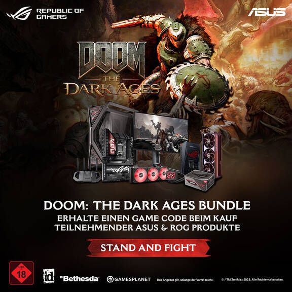 ASUS Game Bundle - DOOM: The Dark Ages
