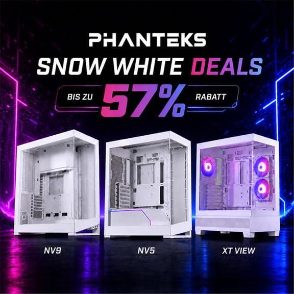 Phanteks Wei&szlig; PC-Geh&auml;use
