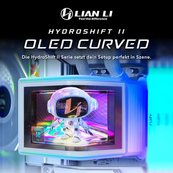 Lian Li Hydroshift II Oled Curved