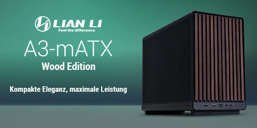 Lian Li DAN A3 Wooden Edition