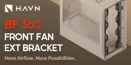 HAVN BF 360 Front Fan Extension Bracket