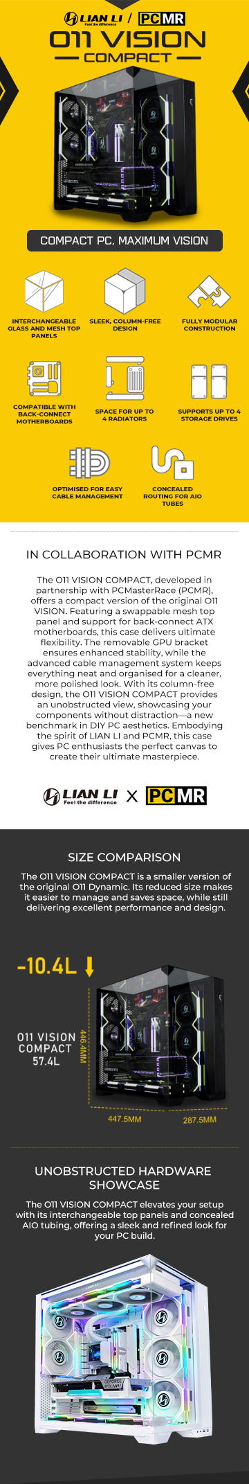 Lian Li O11 Vision Compact