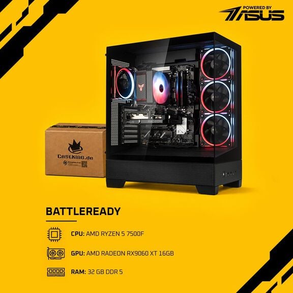 Powered by Asus