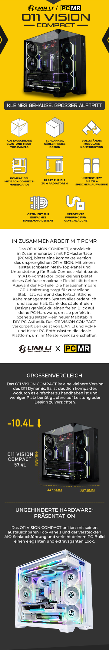 Lian Li O11 Vision Compact
