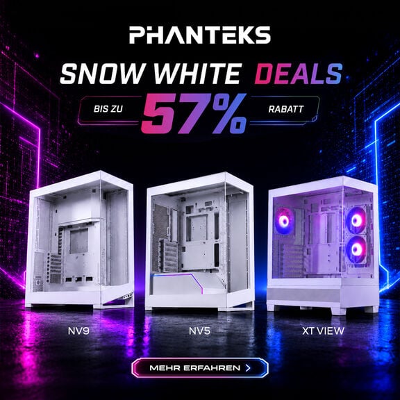 Phanteks Wei&szlig; PC-Geh&auml;use