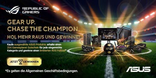 ASUS 25 &euro; Gamesplanet Gutschein Caseking