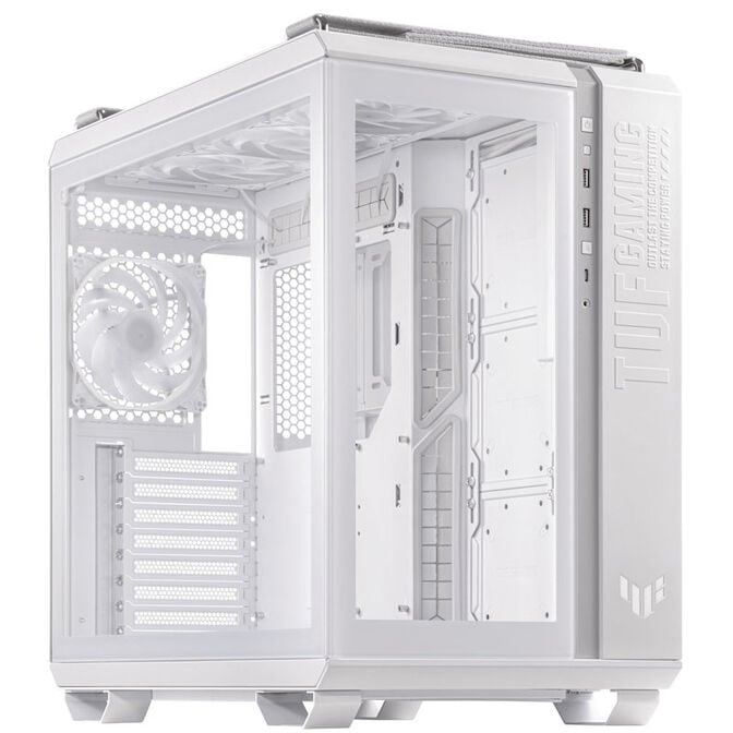 ASUS TUF Gaming GT502 Plus TG Geh&auml;use - wei&szlig; image number 0