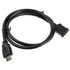 InLine HDMI Verlängerung Stecker / Buchse, schwarz - 1m image number null