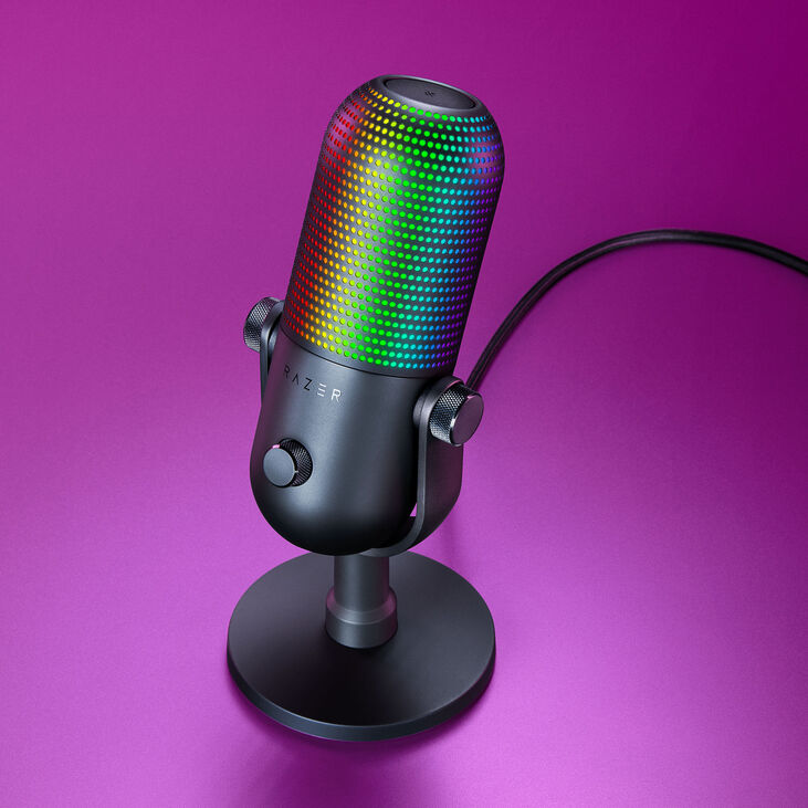 Razer Seiren V3 Chroma RGB Microphone - black image number 6