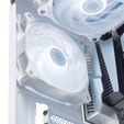 SilverStone Air Blazer 120RW L&uuml;fter, ARGB - 120mm, wei&szlig; image number null