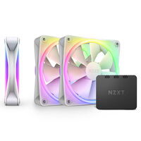 NZXT F120 RGB DUO, PWM, 120mm, 3-pack - white