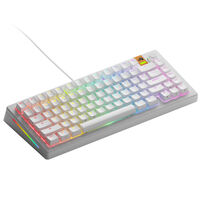 Glorious GMMK 3 HE 75 % Custom Gaming-Tastatur - Pre-Built, ANSI (US), Fox HE Switches, wei&szlig;