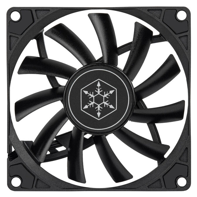 SilverStone Air Slimmer SST-AS90B Slim Fan - 92mm, black image number 2