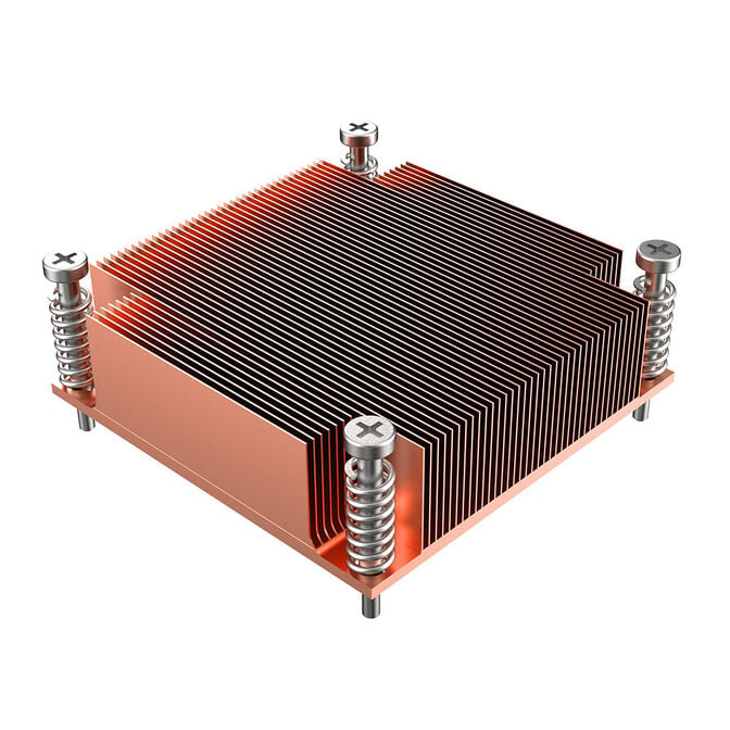 Akasa 1U CPU-K&uuml;hler, f&uuml;r Server - Kupfer image number 1