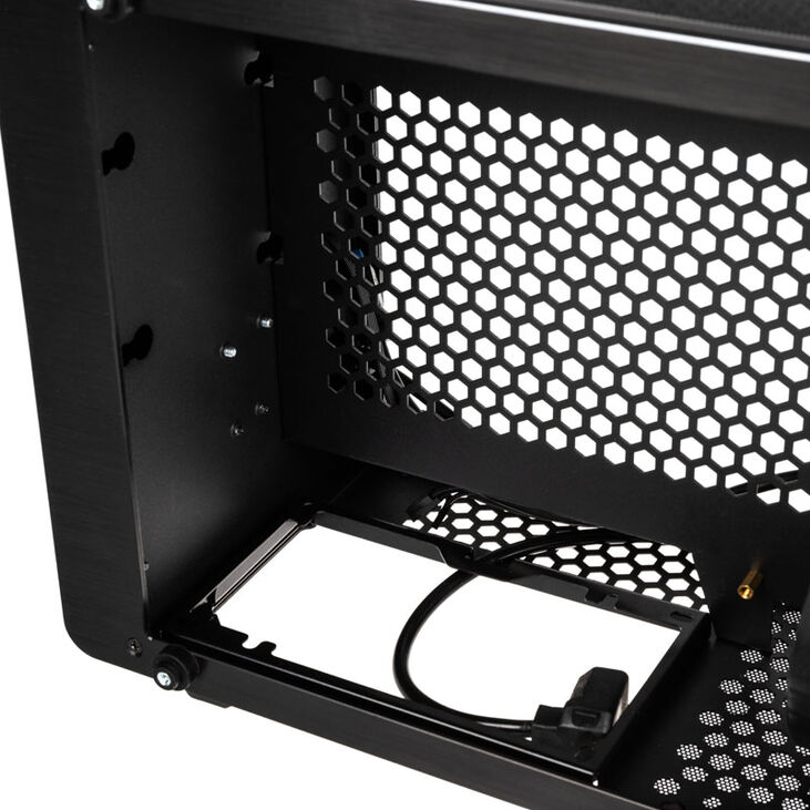 Raijintek Ophion Mini-ITX Case, Tempered Glass - Black image number 7