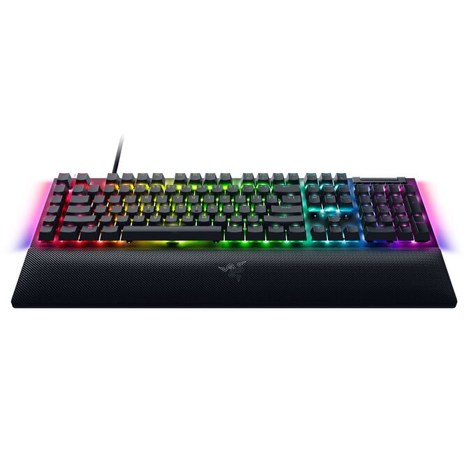 Razer BlackWidow V4 Gaming Tastatur, USB - Yellow Switch, schwarz image number 3