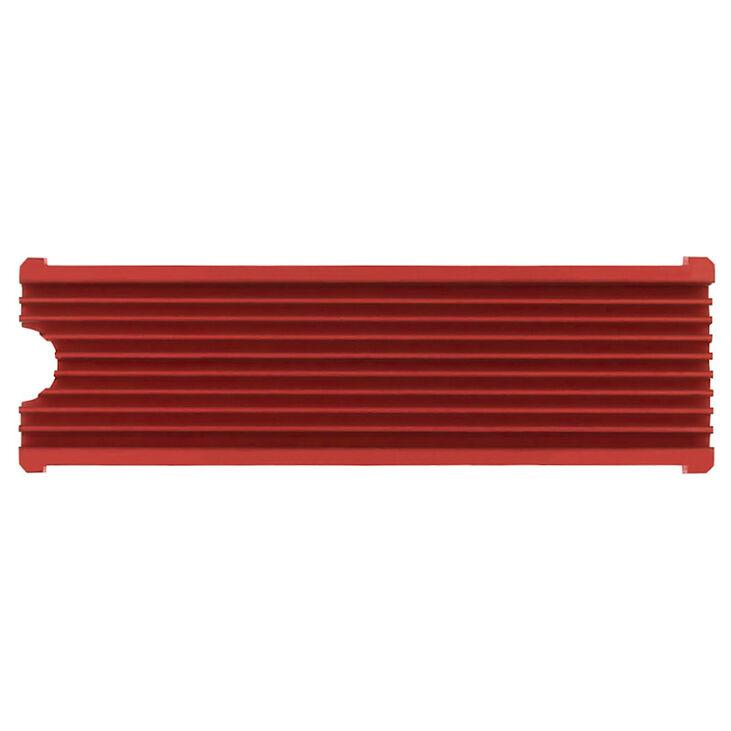 AXAGON CLR-M2 passive M.2 SSD heatsink - 2280, aluminium, red image number 4