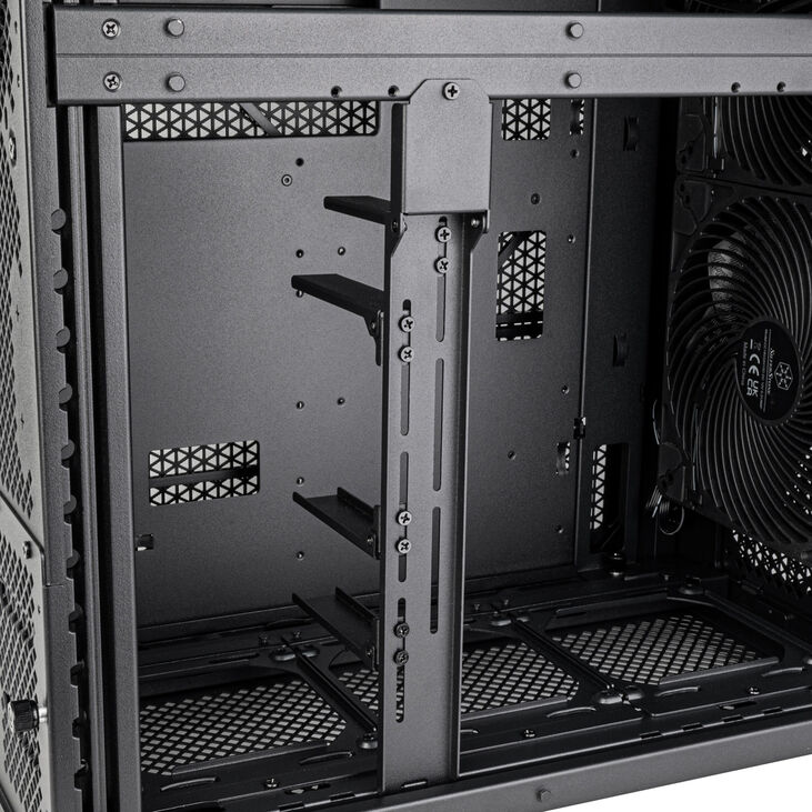 SilverStone ALTA D1 Server-Gehäuse, Big-Tower, SSI-EEB - schwarz image number 7