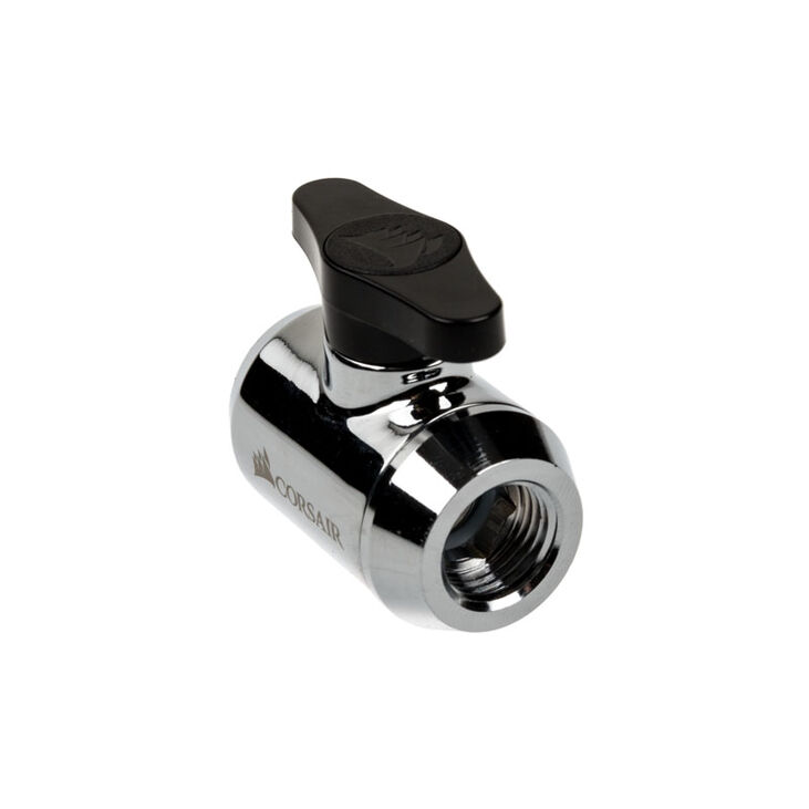 Corsair Hydro X Series XF Ball Valve - chrome image number 0