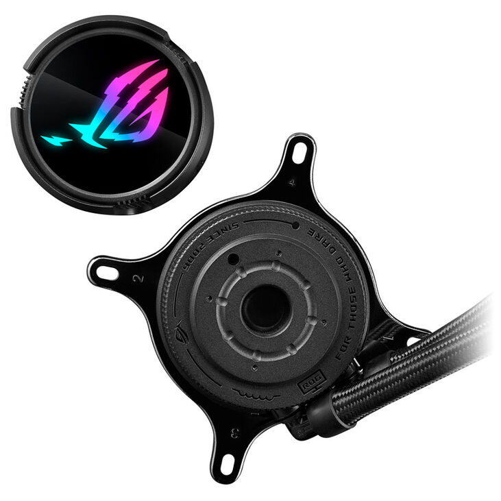 ASUS ROG STRIX LC III 360 ARGB AIO Cooler - Black image number 5