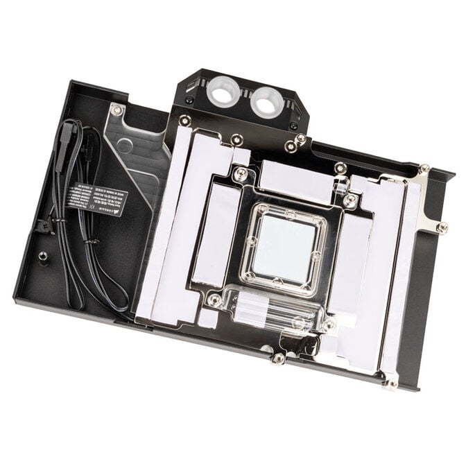 Corsair Hydro X Series XG7 RGB 3090 Ti FE GPU Water Block - Acrylic + Nickel image number 1