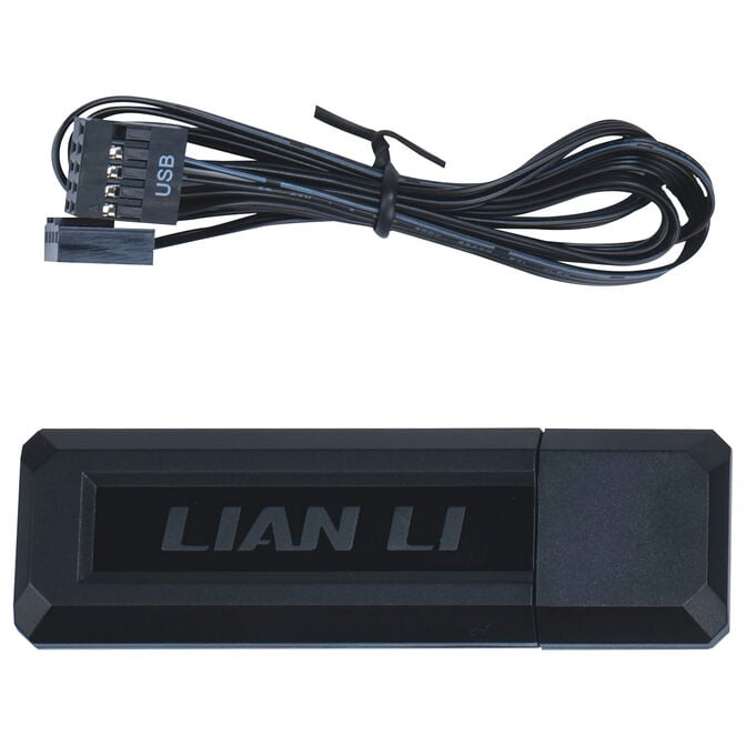 Lian Li O11D EVO RGB, Tempered Glass - schwarz + UNI FAN SL Wireless ARGB PWM L&uuml;fter, 3er-Pack inkl. Controller - 120mm image number 17