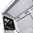 SilverStone Fara H1M Micro-ATX Case, Tempered Glass - white image number null