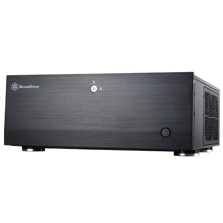 SilverStone SST-GD07B-C - Grandia Airflow Desktop, USB-C - black image number 1
