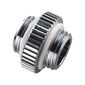 PHANTEKS Glacier M-M Adapter gerade G1/4 Zoll AG auf G1/4 Zoll AG, chrome silber