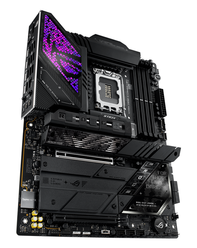 ASUS ROG Strix Z890-E Gaming WiFi Mainboard, Sockel LGA 1851, Intel Z890, ATX, DDR5 image number 2