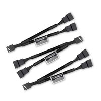 Noctua NA-SYC1 chromax.black Y-Splitterkabelset f&uuml;r L&uuml;fter - schwarz