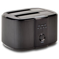 AXAGON ADSA-ST Dual-Dockingstation, USB 3.0, 2x 2,5"/3,5" SSD/HDD, SATA 6 - schwarz