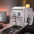 Corsair Frame 4000D PC-Geh&auml;use, Midi-Tower, E-ATX, Tempered Glass - wei&szlig; image number null