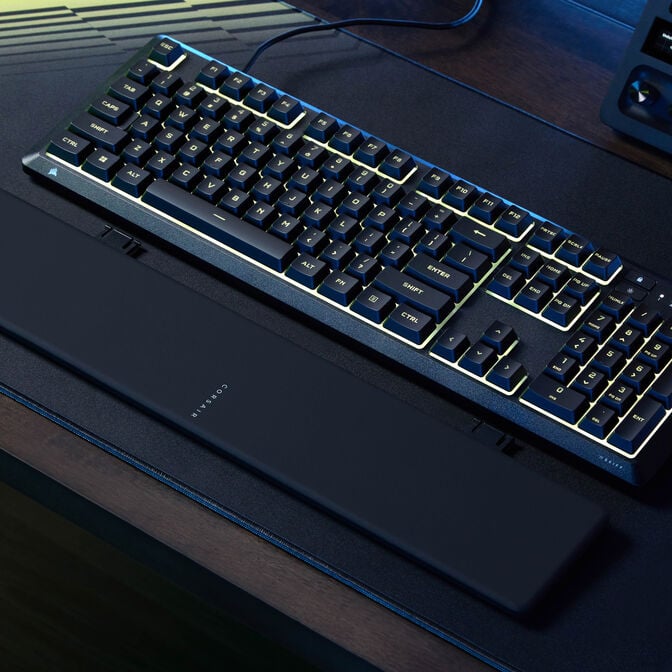 CORSAIR SKIFF 100 Gaming Keyboard, 10-Zone RGB, IP53 Splash Protection - Black image number 10