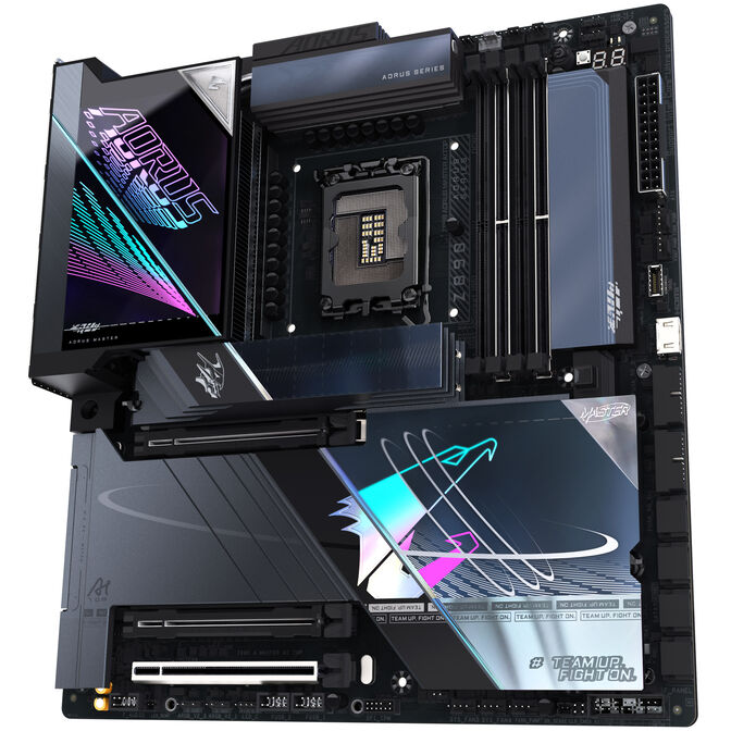 GIGABYTE Z890 Aorus Master AI Top Mainboard, Sockel LGA 1851, Intel Z890, E-ATX, DDR5 image number 4