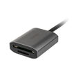Akasa USB 3.2 Gen1 Type-C Dual Card Reader - silver image number null