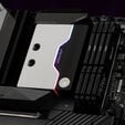 EK Waterblocks EK-Quantum Velocity&sup2; D-RGB - AM5, Nickel + Satin Titanium image number null