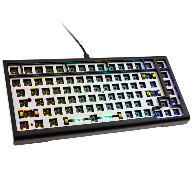 Ducky Tinker 75 Barebone Gaming Keyboard, RGB - black (ANSI) image number 0