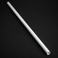 Bitspower None Chamfer Brass Hard Tubing 16mm AD, 500mm - wei&szlig;
