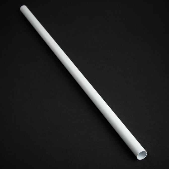 Bitspower None Chamfer Brass Hard Tubing 16mm OD, 500mm - white image number 0