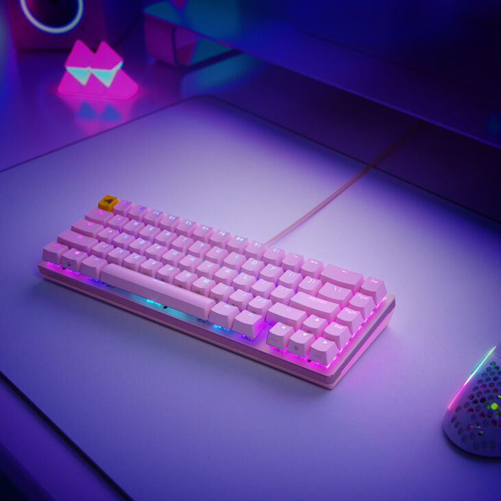 Glorious GMMK 2 Compact Keyboard - Barebone, ANSI Layout, pink image number 4