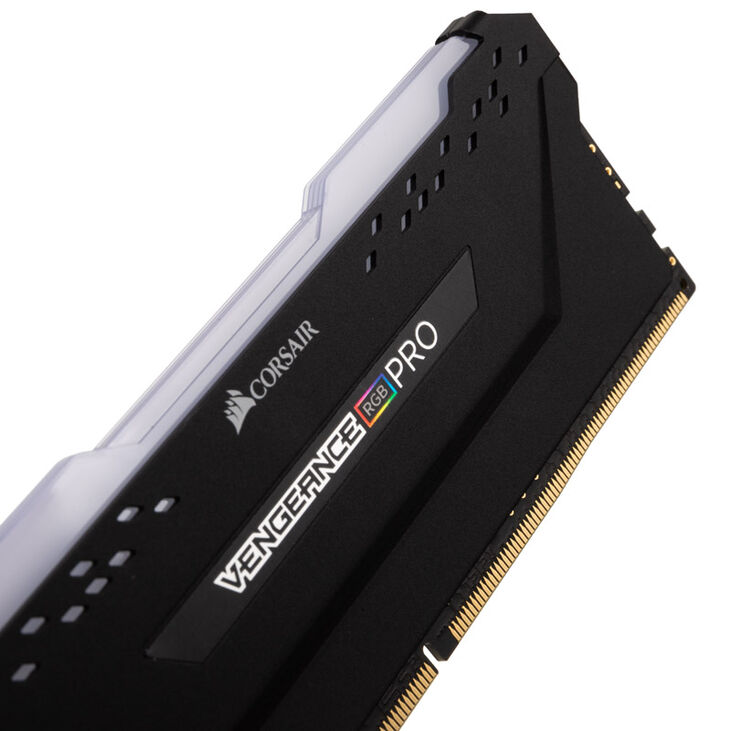 Corsair Vengeance RGB Pro DDR4-3600 RAM, CL18, XMP - 16 GB Dual-Kit, black image number 5