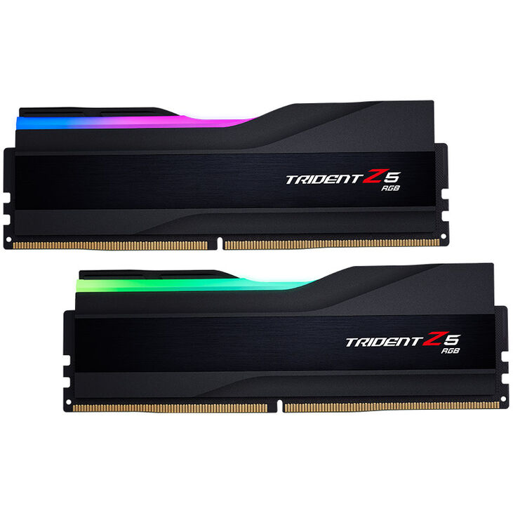 G.Skill Trident Z5 RGB DDR5-8000 RAM, CL40, XMP - 48 GB Dual-Kit, black image number 3