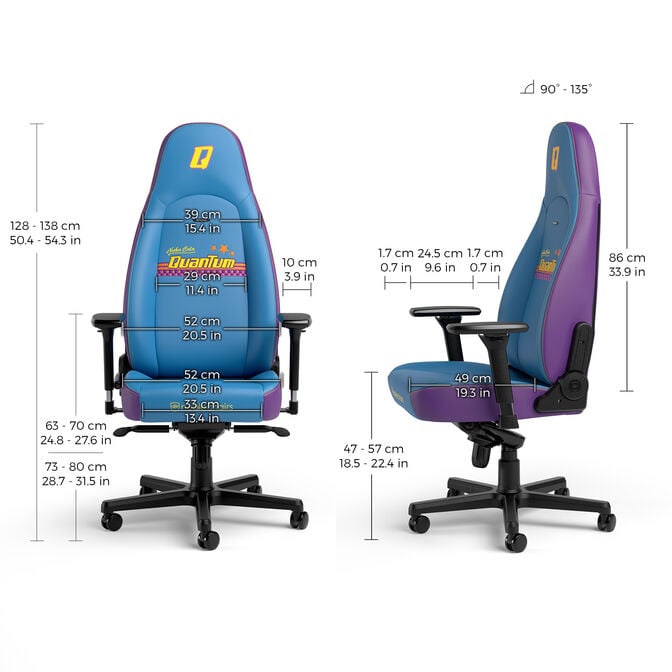 noblechairs ICON Gaming Stuhl - Fallout Nuka-Cola Quantum Edition image number 9