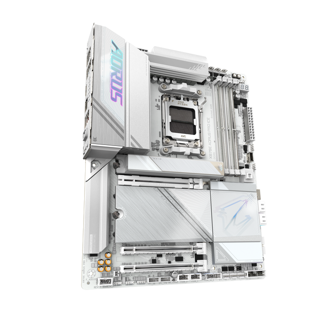 Gigabyte X870E AORUS PRO ICE Mainboard, Sockel AM5, AMD X870E, ATX, DDR5 image number 2
