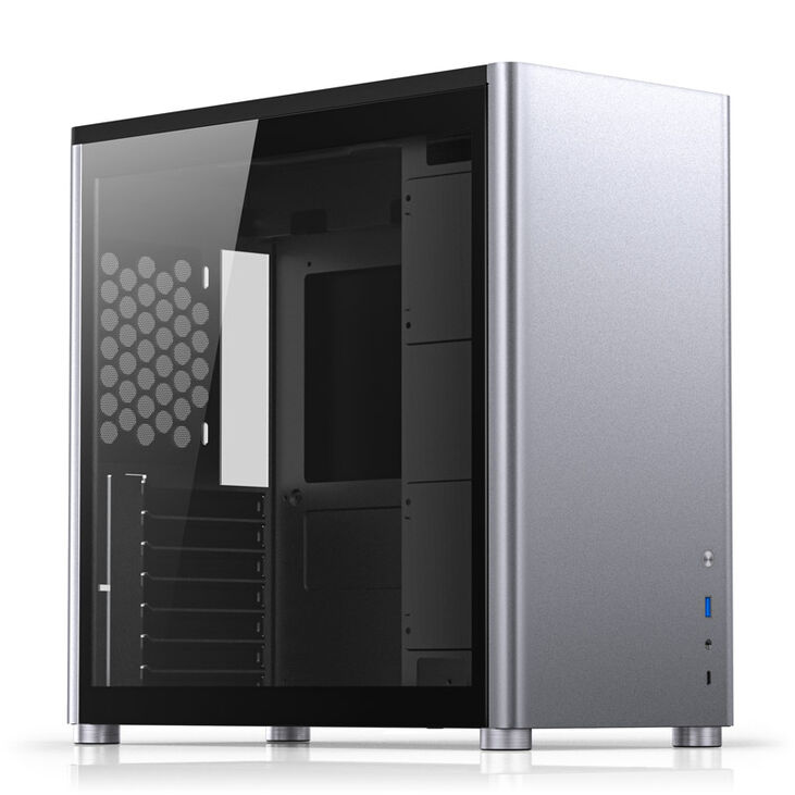 Jonsbo D40 ATX Gehäuse, Tempered Glass - silber image number 0