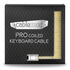 CableMod PRO Coiled Keyboard Cable USB-C zu USB Typ A, Lemon Ice - 150cm image number null
