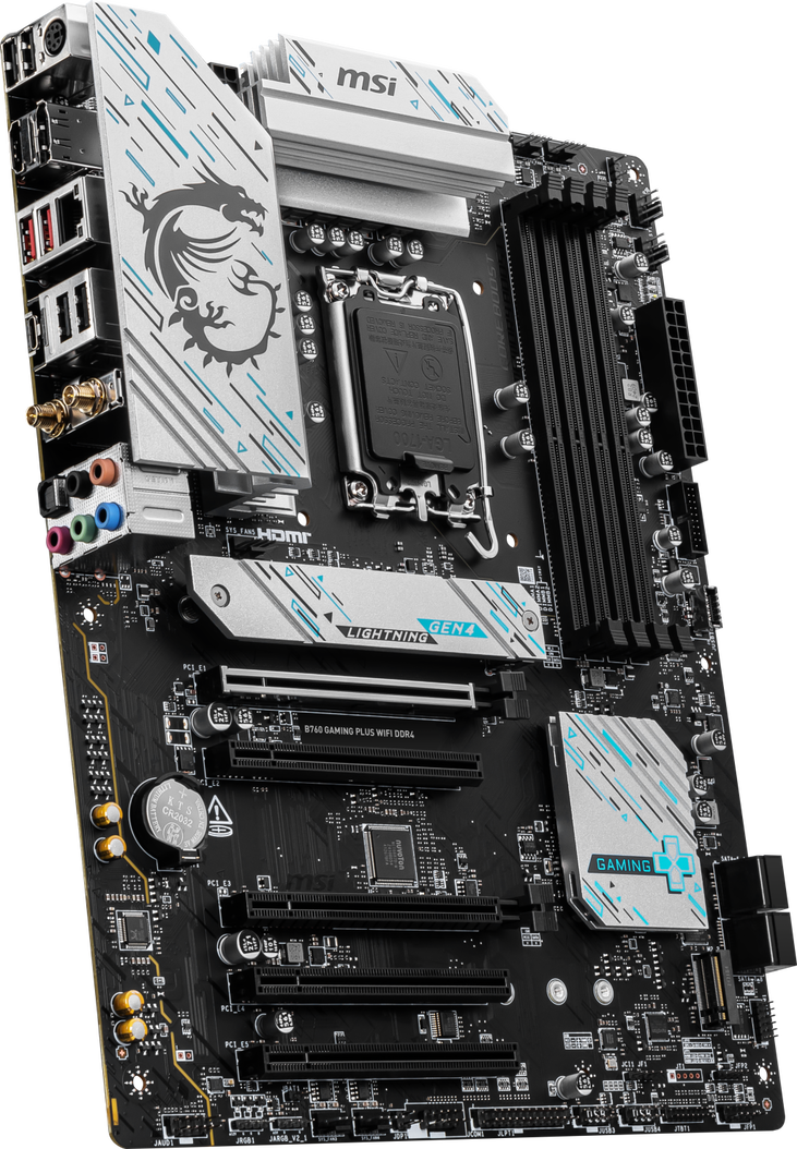 MSI B760 Gaming Plus WiFi, Intel B760 Mainboard -   Sockel 1700, DDR4 image number 4