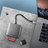 AXAGON CRE-S3C External Card Reader USB-C 3.2 Gen 1, 3-Slot, SD/microSD/CF, UHS-II image number null